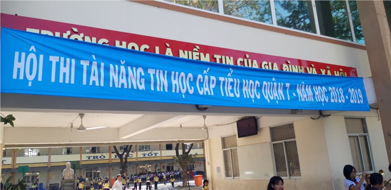 Hội thi tài năng tin học cấp Tiểu học, năm học 2018 - 2019.